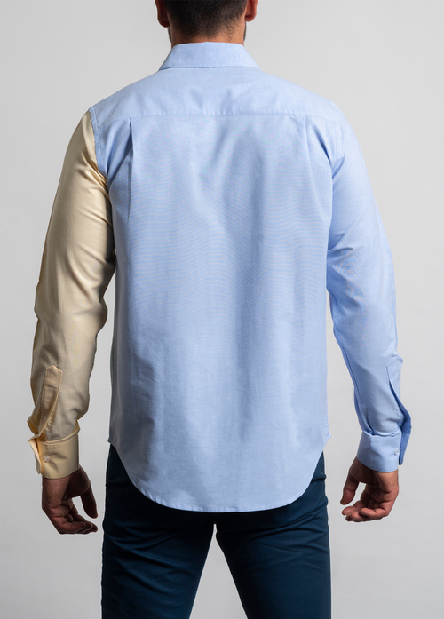 Camisa Mónaco Oxford Color Block